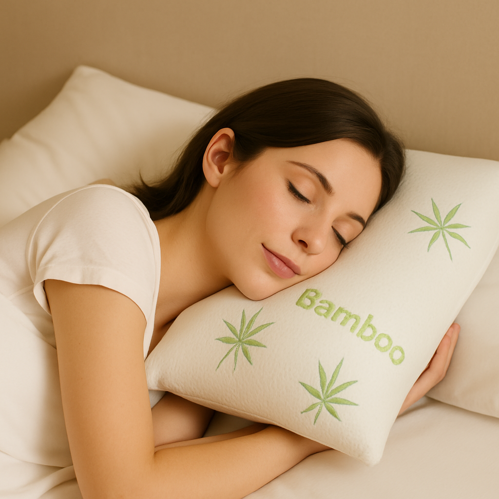 Bamboo Memory Foam Sleep Pillow
